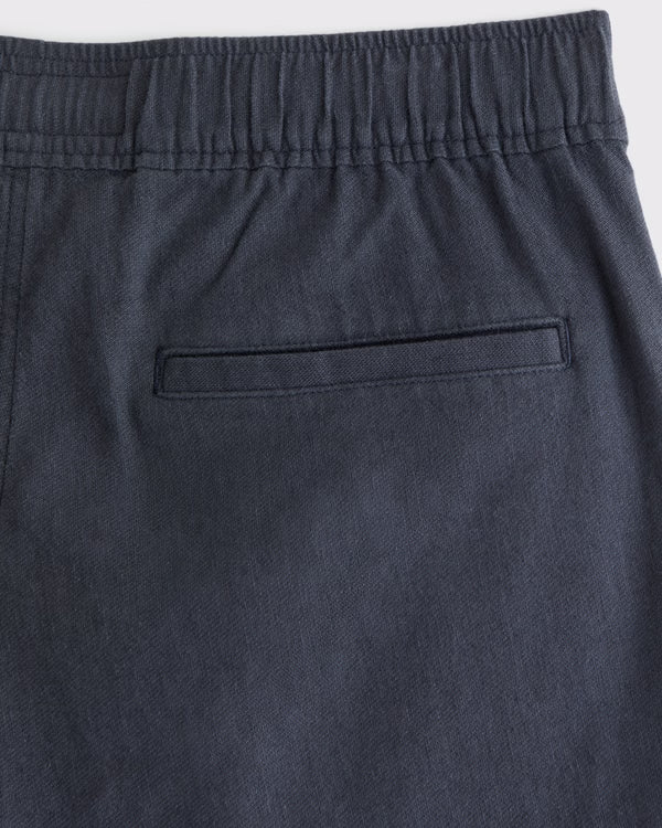 Abercrombie & Fitch - Linen-Blend Pull-On Short