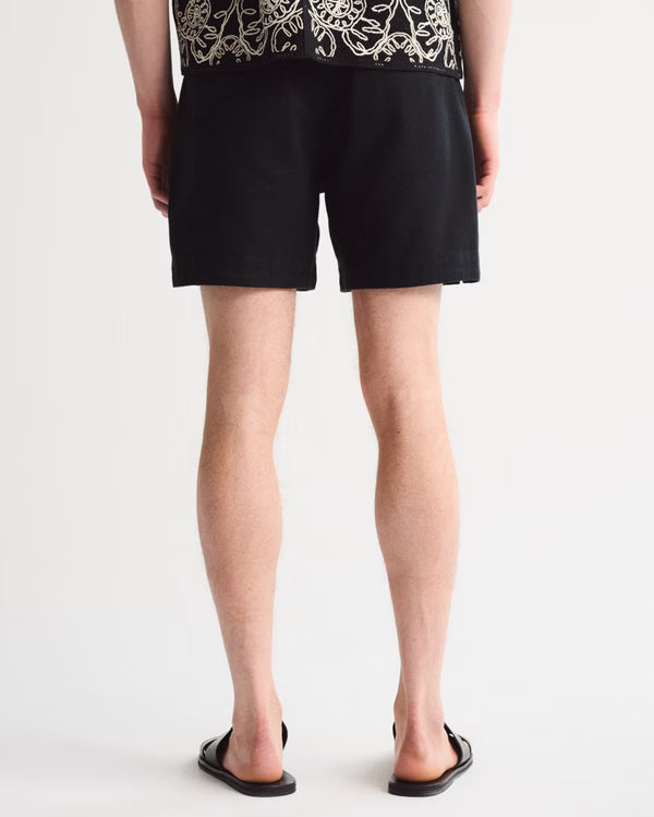 Abercrombie & Fitch - Linen-Blend Pull-On Short