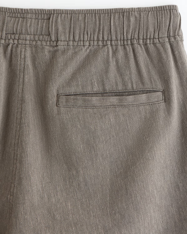 Abercrombie & Fitch - Linen-Blend Pull-On Short