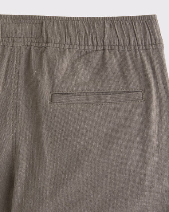 Abercrombie & Fitch - Linen-Blend Relaxed Straight Pull-On Pant