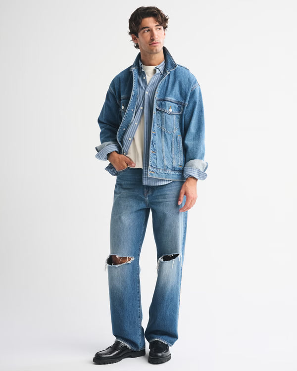 Abercrombie & Fitch - Baggy Jeans