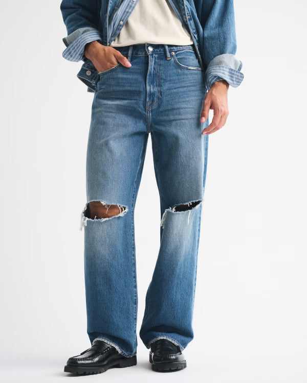 Abercrombie & Fitch - Baggy Jeans
