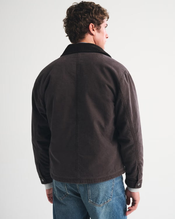 Abercrombie & Fitch - Canvas Fireman Clasp Jacket