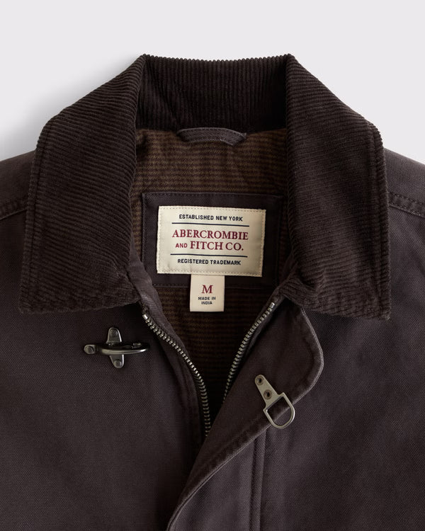 Abercrombie & Fitch - Canvas Fireman Clasp Jacket