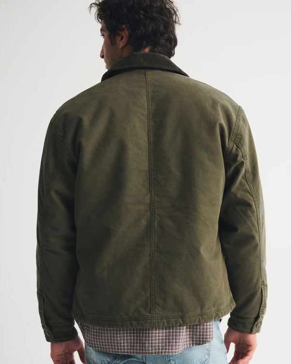 Abercrombie & Fitch - Canvas Fireman Clasp Jacket