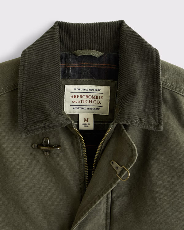 Abercrombie & Fitch - Canvas Fireman Clasp Jacket