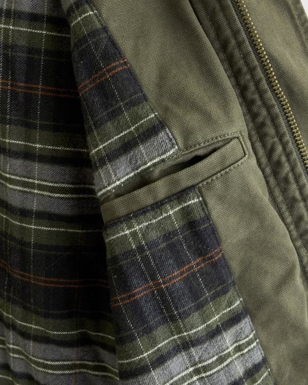 Abercrombie & Fitch - Canvas Fireman Clasp Jacket