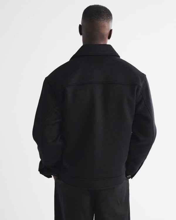 Abercrombie & Fitch -  Wool-Blend Zip Jacket