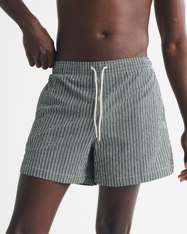 Abercrombie & Fitch - Pull-On Micro-Texture Swim Trunk