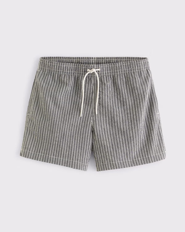 Abercrombie & Fitch - Pull-On Micro-Texture Swim Trunk