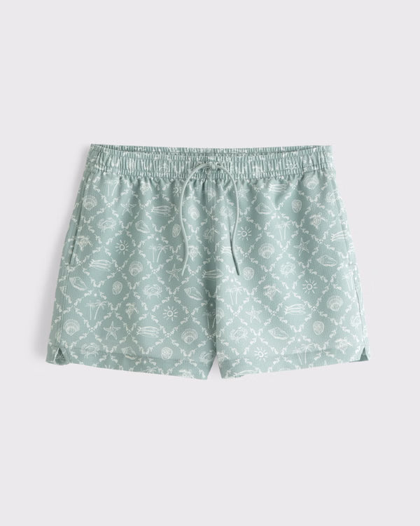 Abercrombie & Fitch - Pull-On Micro-Texture Swim Trunk