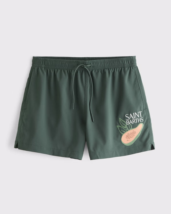 Abercrombie & Fitch - Pull-On Micro-Texture Swim Trunk