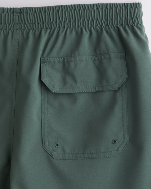 Abercrombie & Fitch - Pull-On Micro-Texture Swim Trunk