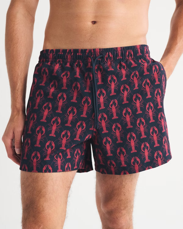 Abercrombie & Fitch - Pull-On Micro-Texture Swim Trunk