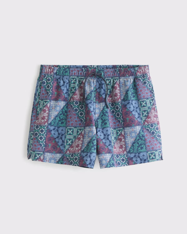 Abercrombie & Fitch - Pull-On Micro-Texture Swim Trunk