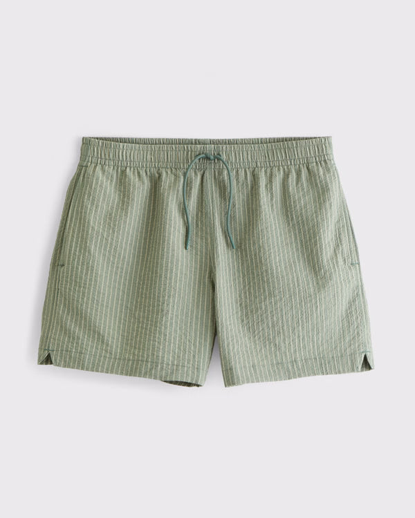 Abercrombie & Fitch - Pull-On Micro-Texture Swim Trunk