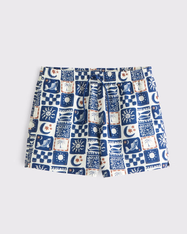 Abercrombie & Fitch - Pull-On Micro-Texture Swim Trunk