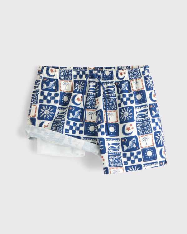 Abercrombie & Fitch - Pull-On Micro-Texture Swim Trunk