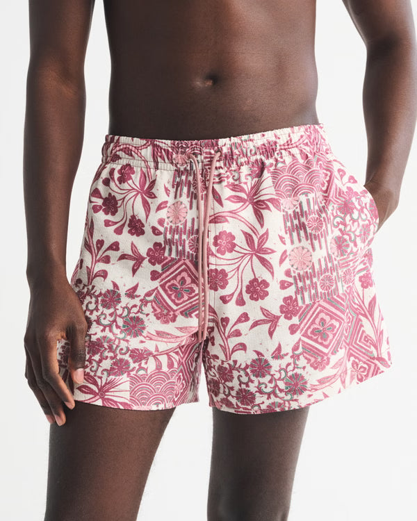 Abercrombie & Fitch - Pull-On Micro-Texture Swim Trunk