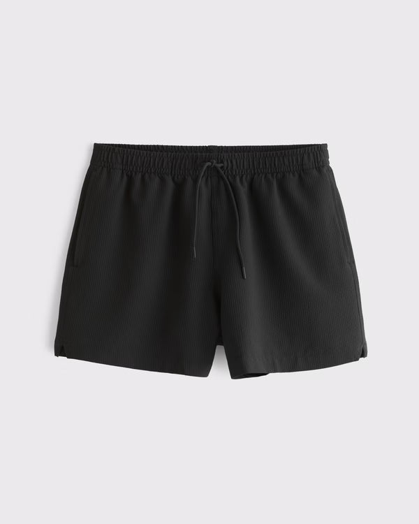 Abercrombie & Fitch - Pull-On Micro-Texture Swim Trunk