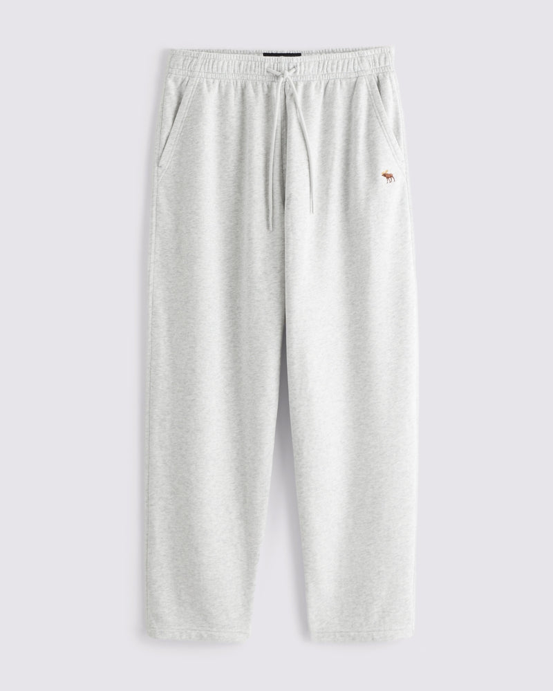 Abercrombie & Fitch - French Terry Straight Open-Hem Sweatpant