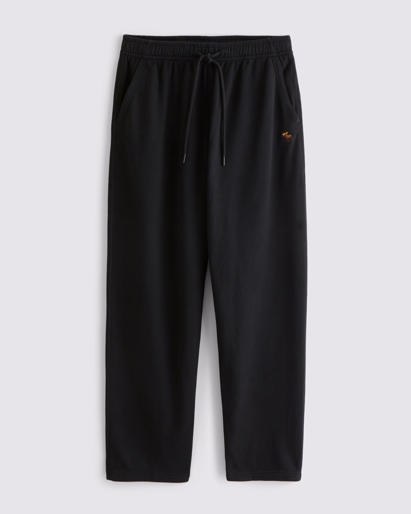 Abercrombie & Fitch - French Terry Straight Open-Hem Sweatpant