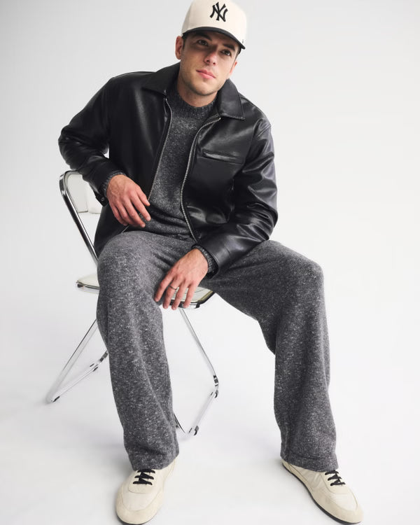 Abercrombie & Fitch - Baggy Open-Hem Sweater Pant IMMEDIATE