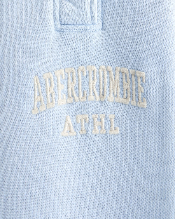 Abercrombie & Fitch - Straight Open-Hem Logo Sweatpant