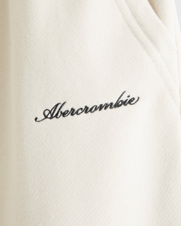 Abercrombie & Fitch - Straight Open-Hem Logo Sweatpant