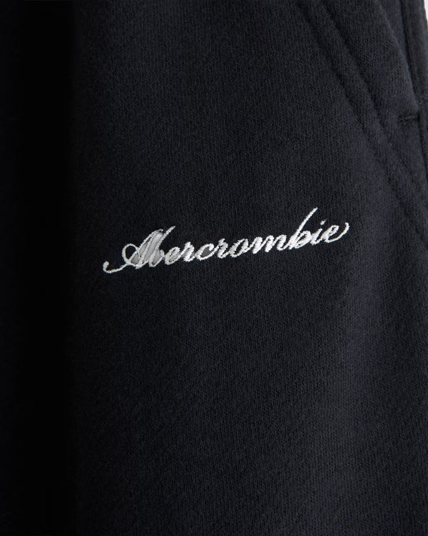 Abercrombie & Fitch - Straight Open-Hem Logo Sweatpant IMMEDIATE