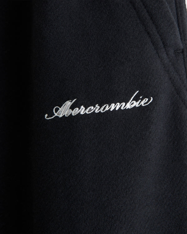 Abercrombie & Fitch - Straight Open-Hem Logo Sweatpant
