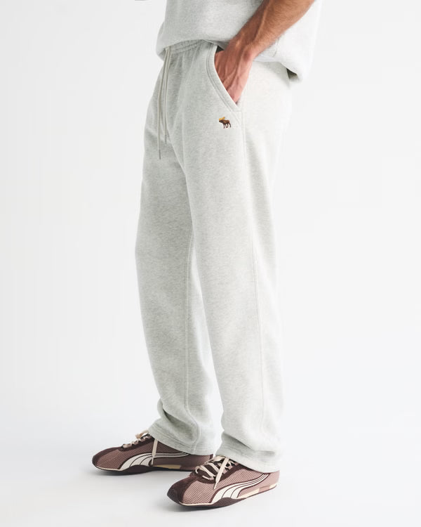 Abercrombie & Fitch - Icon Straight Open-Hem Sweatpant