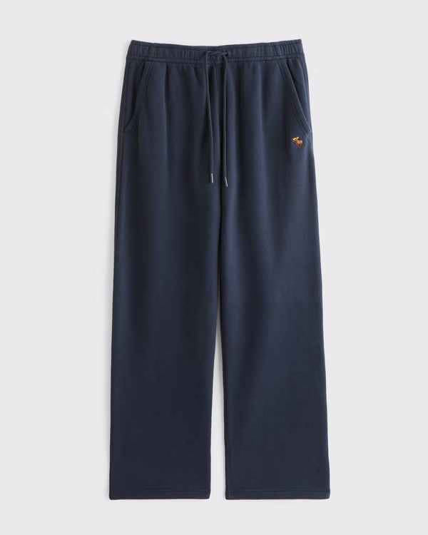 Abercrombie & Fitch - Icon Straight Open-Hem Sweatpant