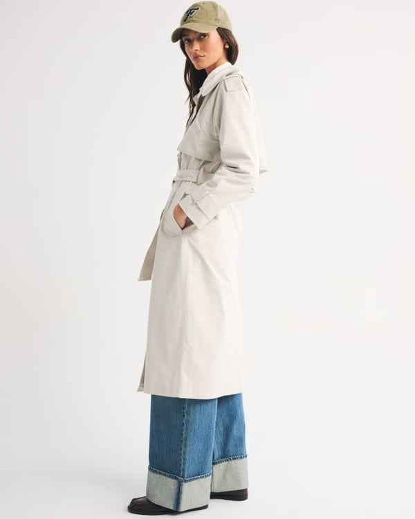 Abercrombie & Fitch - Carrie Long Trench Coat