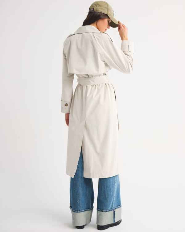 Abercrombie & Fitch - Carrie Long Trench Coat