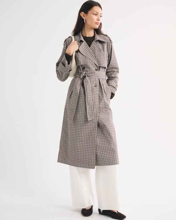 Abercrombie & Fitch - Carrie Long Trench Coat