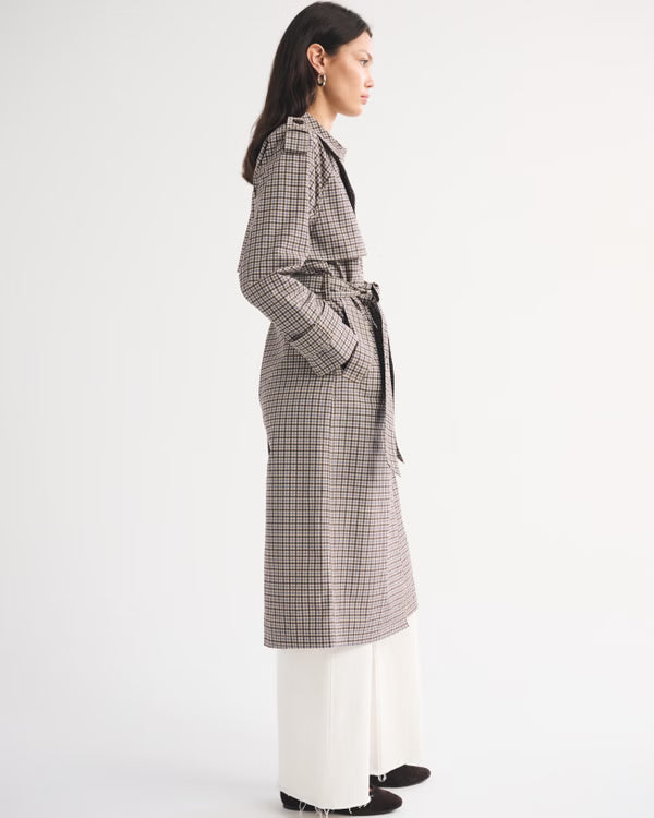 Abercrombie & Fitch - Carrie Long Trench Coat