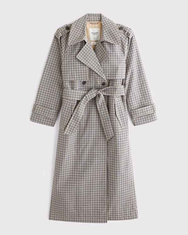 Abercrombie & Fitch - Carrie Long Trench Coat