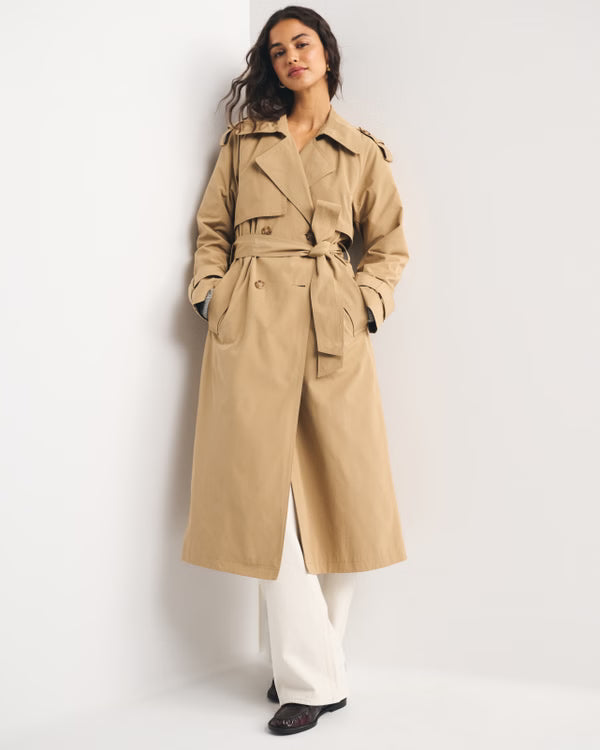 Abercrombie & Fitch - Carrie Long Trench Coat
