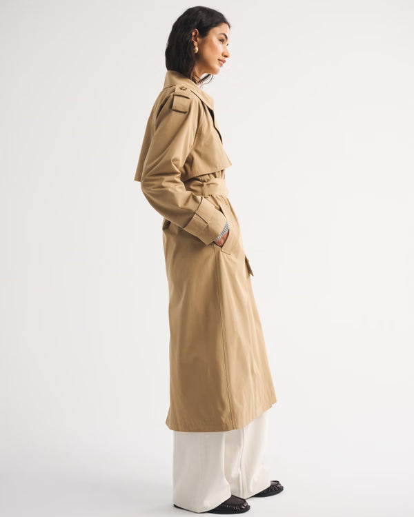Abercrombie & Fitch - Carrie Long Trench Coat