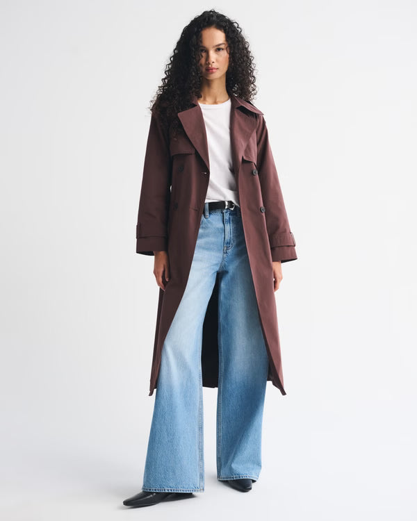Abercrombie & Fitch - Carrie Long Trench Coat