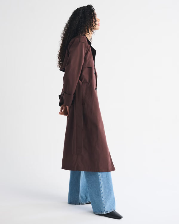 Abercrombie & Fitch - Carrie Long Trench Coat