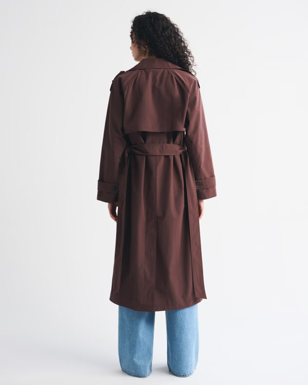 Abercrombie & Fitch - Carrie Long Trench Coat