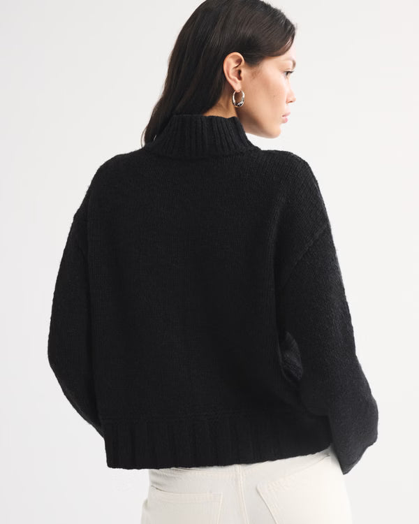 Abercrombie & Fitch - Easy Funnel Neck Sweater
