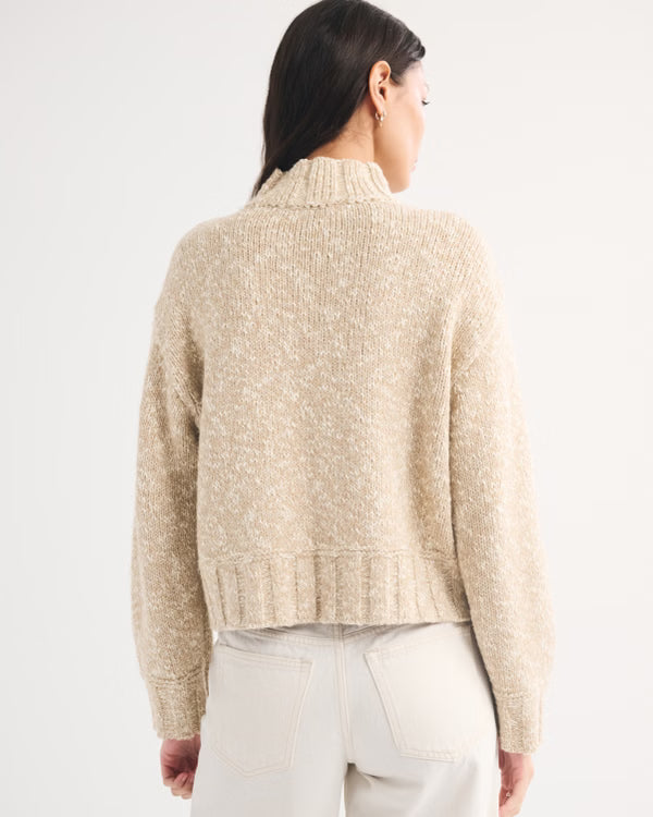 Abercrombie & Fitch - Easy Funnel Neck Sweater