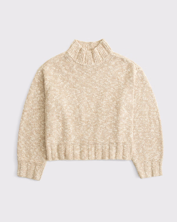 Abercrombie & Fitch - Easy Funnel Neck Sweater