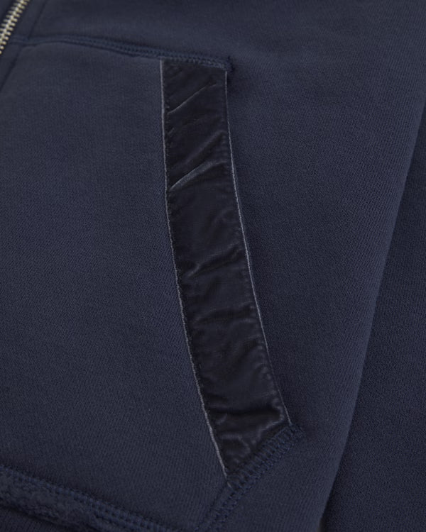 Abercrmobie & Fitch - Faux Fur-Lined Logo Full-Zip Hoodie IMMEDIATE