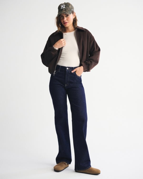 Abercrombie & Fitch - High Rise 90s Relaxed Jean - Brandatak Store