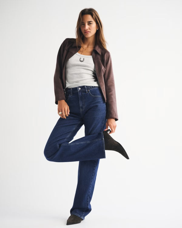 Abercrombie & Fitch - High Rise 90s Relaxed Jean
