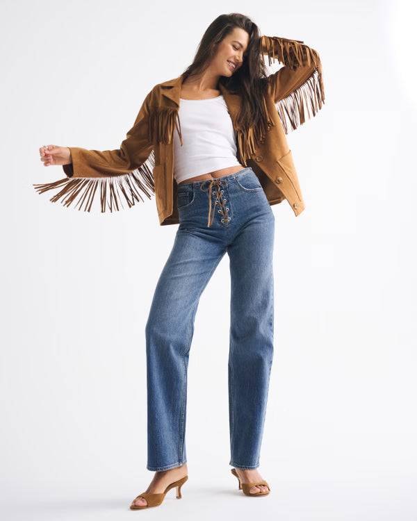 Abercrombie & Fitch - High Rise 90s Relaxed Jean